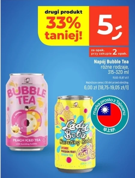 Napój Bubble Tea