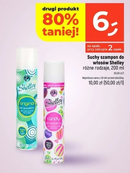 Suchy szampon Shelley