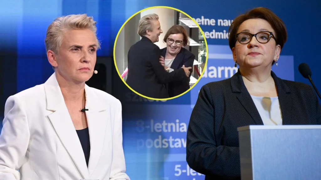 Nagranie z udziałem Joanny Scheuring-Wielgus i Anny Zalewskiej obiegło sieć Nagranie z udziałem Joanny Scheuring-Wielgus i Anny Zalewskiej obiegło sieć