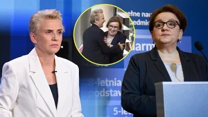 Nagranie z udziałem Joanny Scheuring-Wielgus i Anny Zalewskiej obiegło sieć
