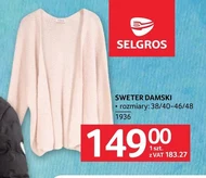 Sweter damski Selgros