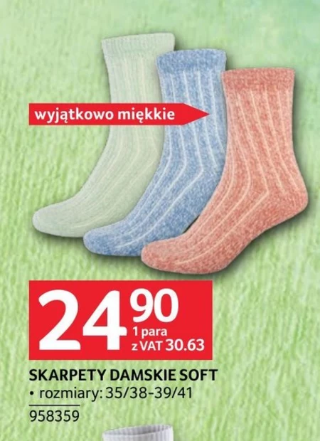 Skarpety damskie Soft