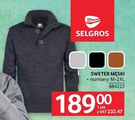 Sweter męski Selgros