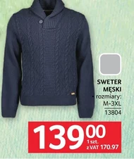 Sweter męski