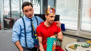 Kadr z czwartego sezonu serialu "The Office PL"