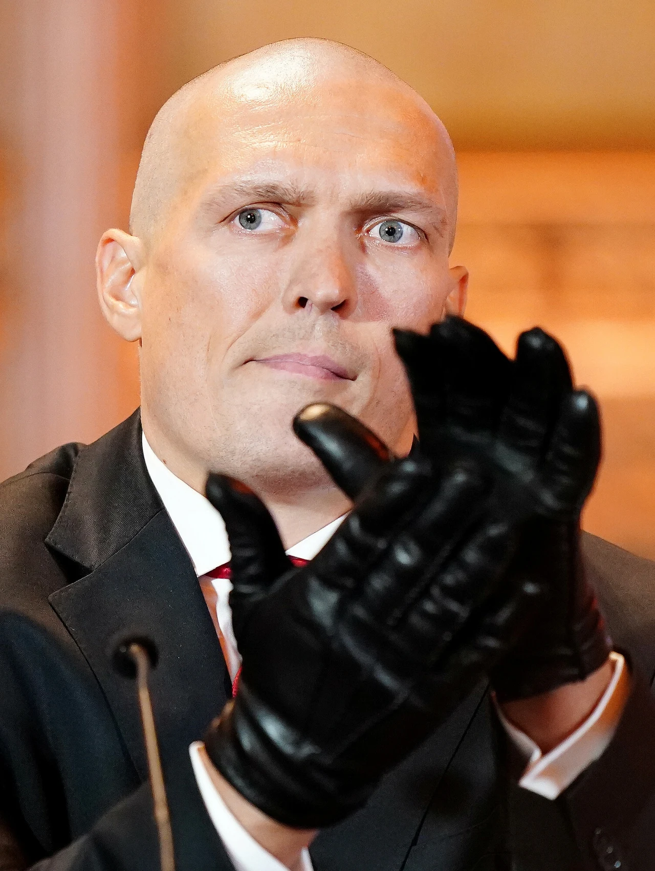 Oleksandr Usyk jako Hitman