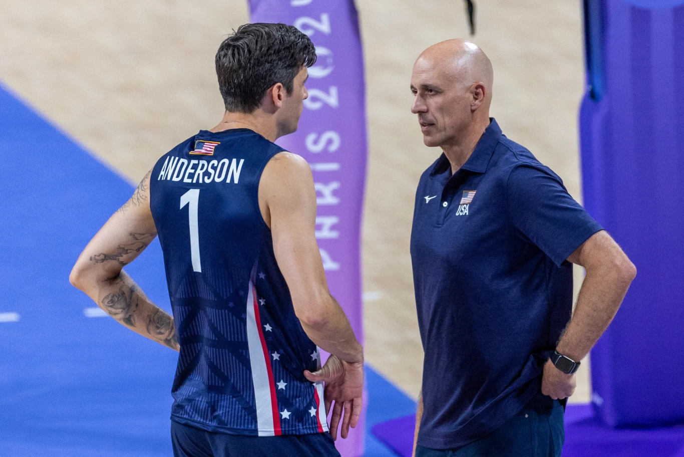 John Speraw w rozmowie z Matthew Andersonem, wieloletnim liderem amerykańskiej kadry