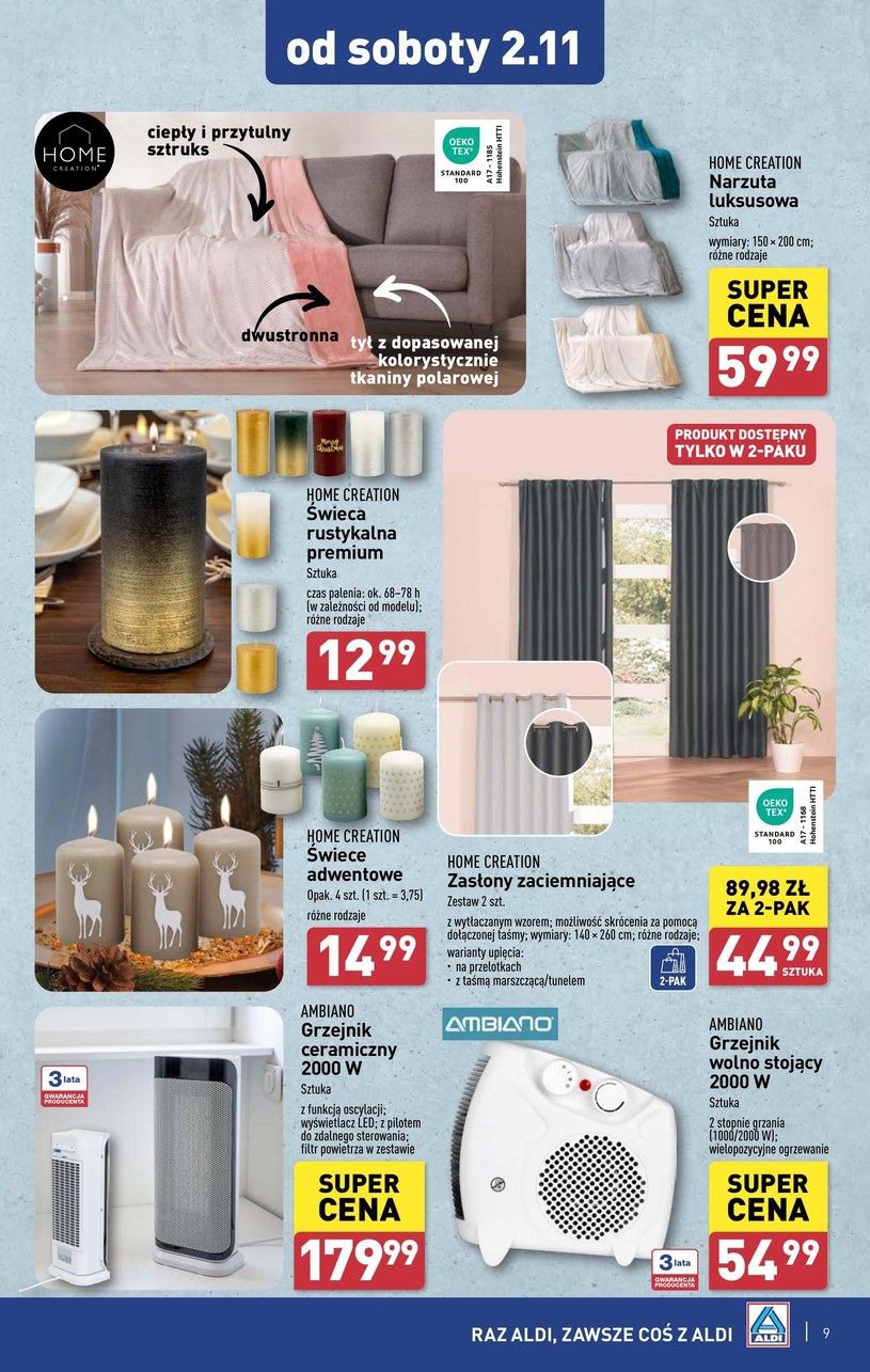 Gazetka: Światełko pamięci w Aldi  - strona 9