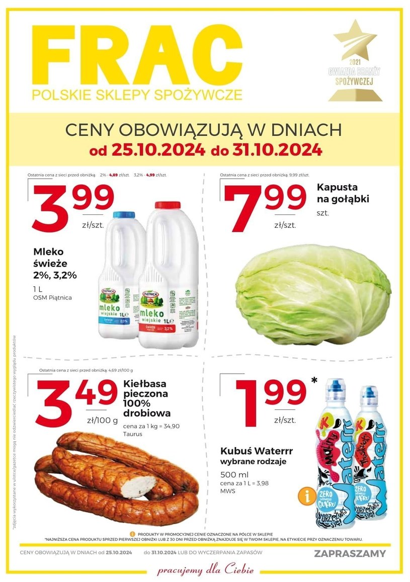 Gazetka promocyjna FRAC - ważna od 25. 10. 2024 do 31. 10. 2024