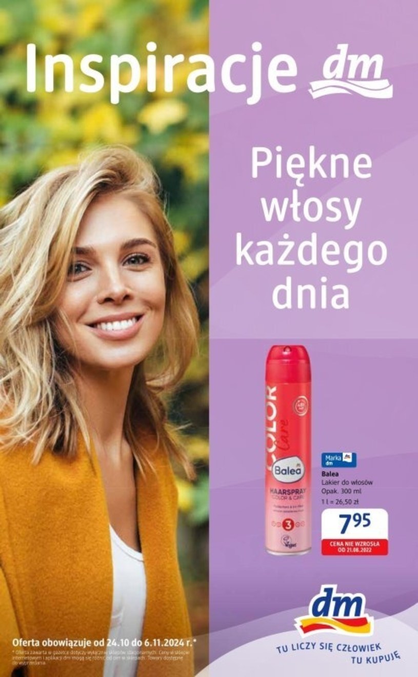 Gazetka promocyjna Drogerie dm - ważna od 24. 10. 2024 do 06. 11. 2024