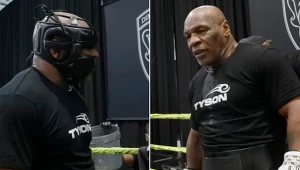 Mike Tyson przygotowuje się do powrotu na ring (screeny za Instagram/miketyson)