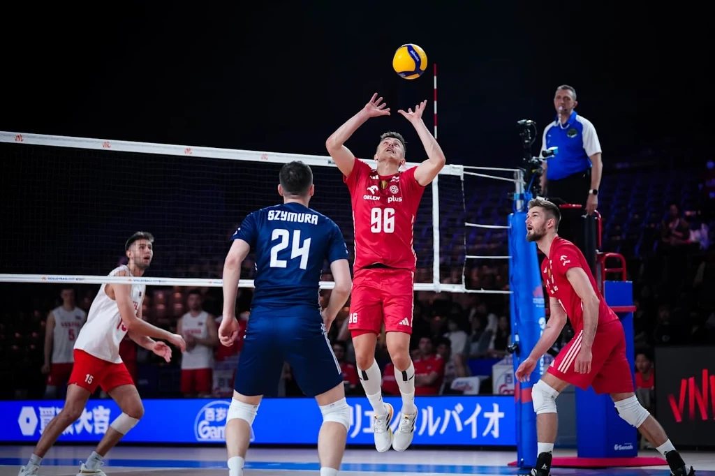 Jan Firlej (nr 96) w reprezentacji Polski Jan Firlej (nr 96) w reprezentacji Polski