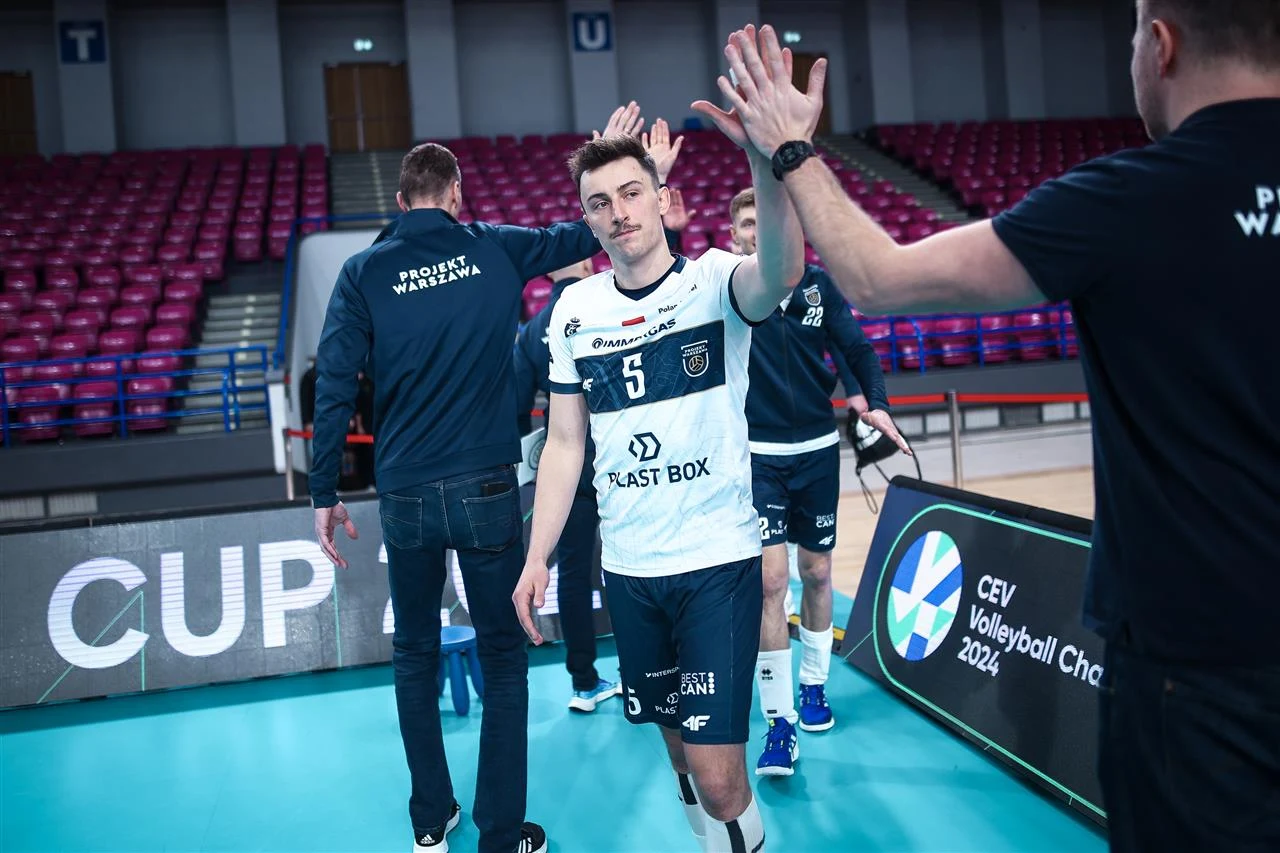 Jan Firlej w barwach PGE Projektu Warszawa