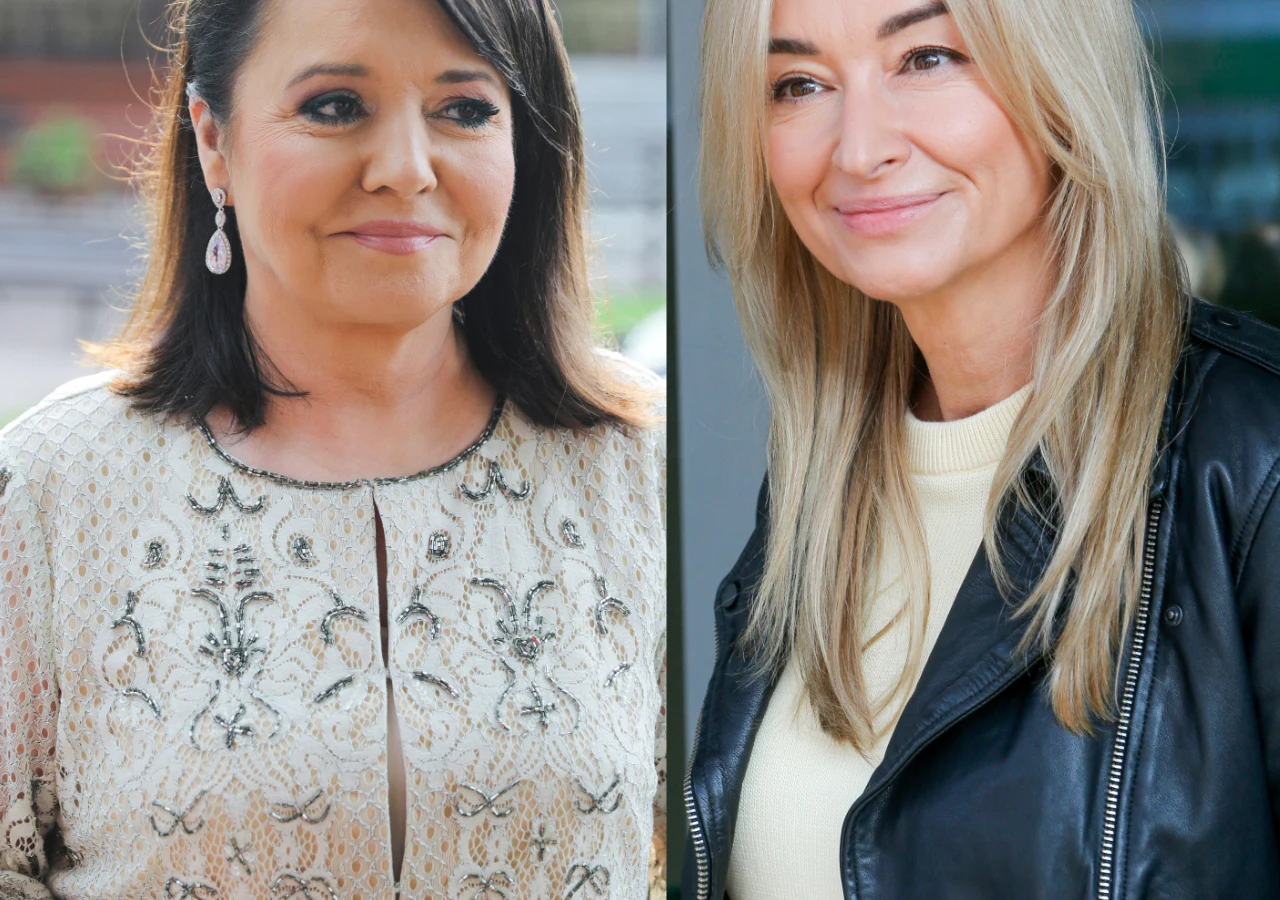 Danuta Holecka i Martyna Wojciechowska Danuta Holecka i Martyna Wojciechowska