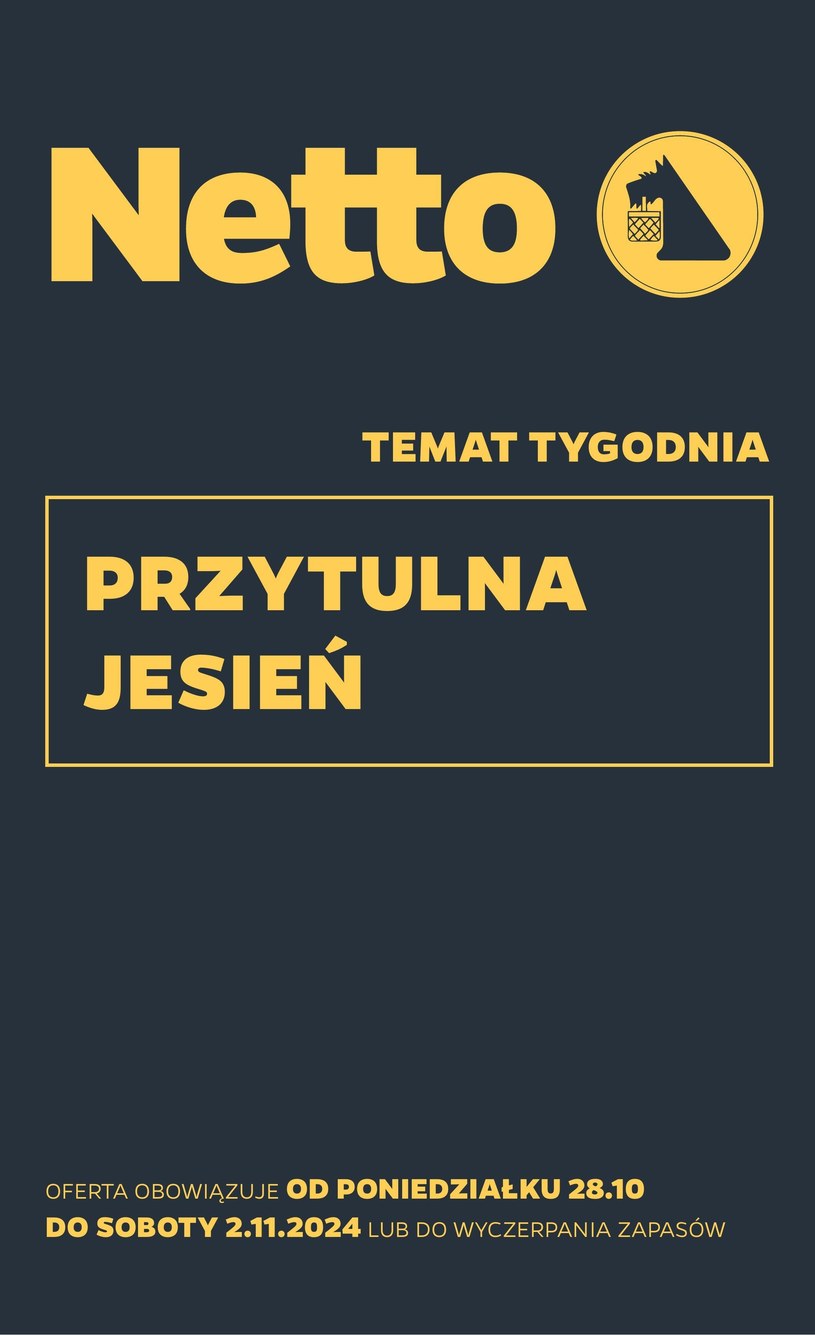 Gazetka: Przytulna jesień w Netto  - strona 1