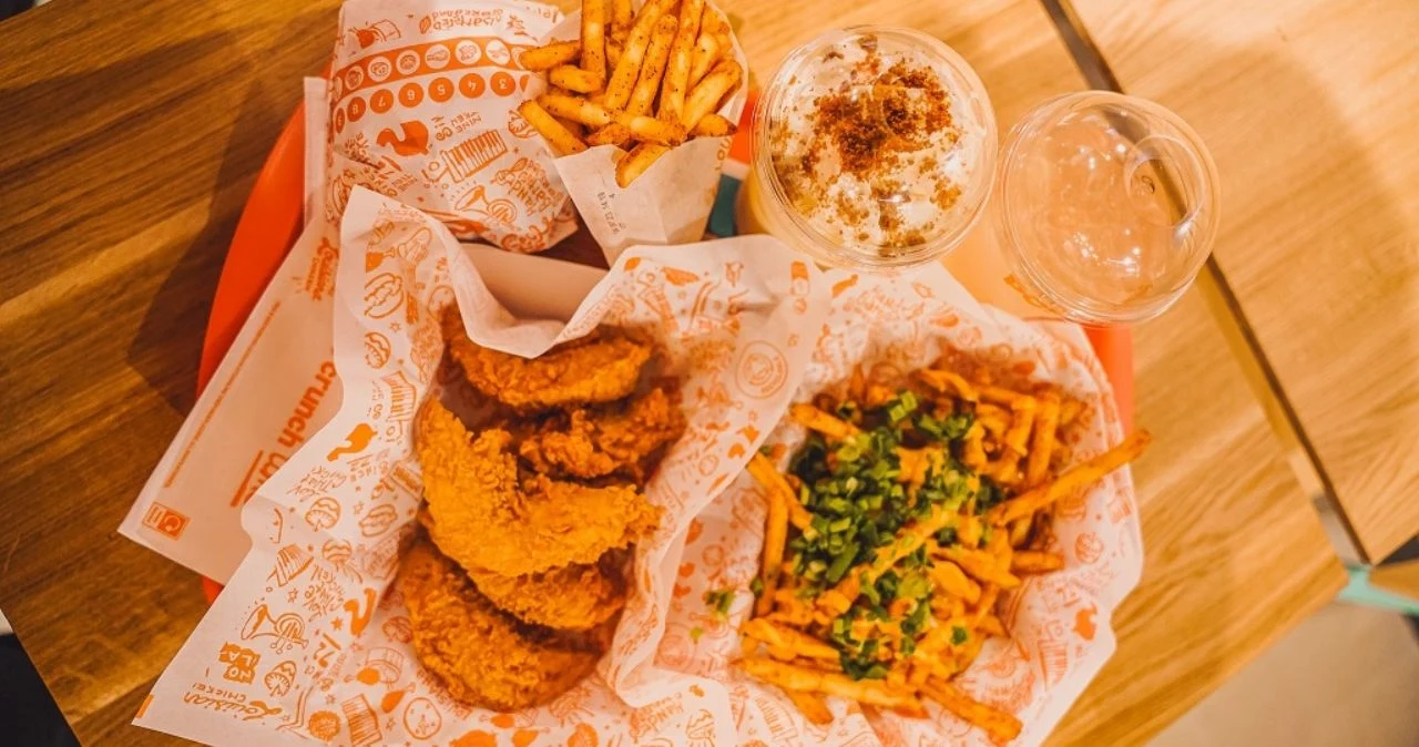 Smaczne jedzenie w Popeyes Smaczne jedzenie w Popeyes