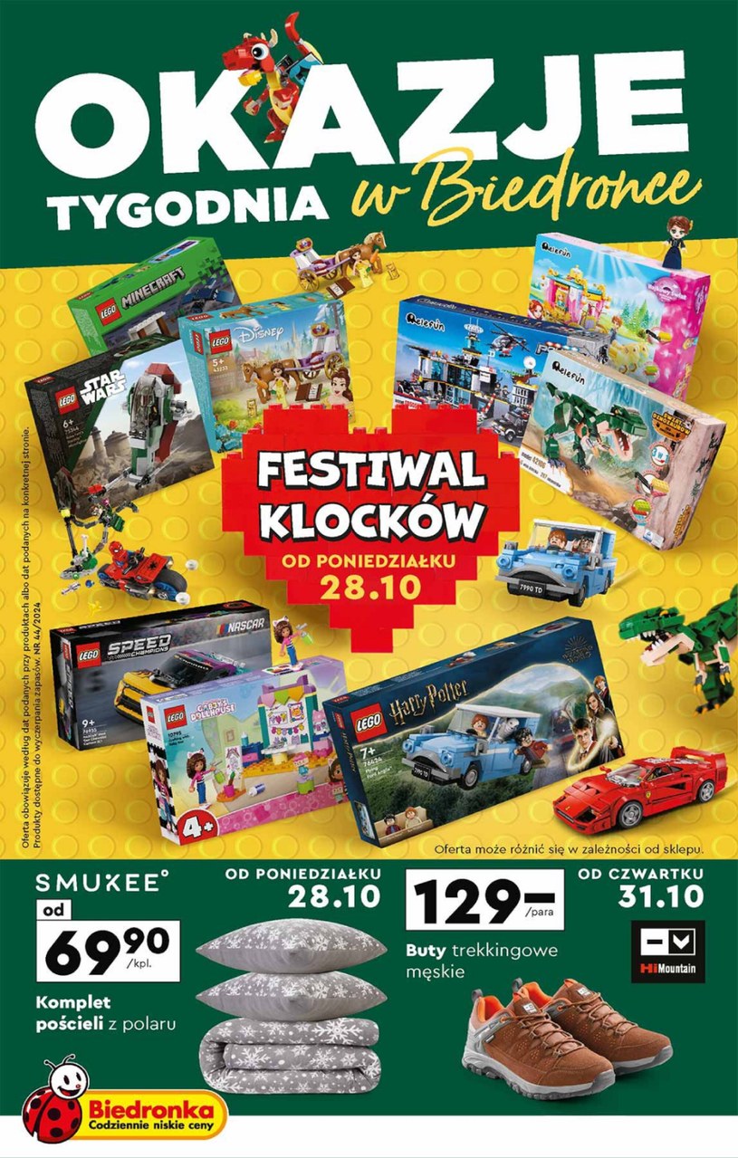 Gazetka: Festiwal klocków w Biedronce!  - strona 1