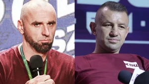 Marcin Gortat i Tomasz Adamek