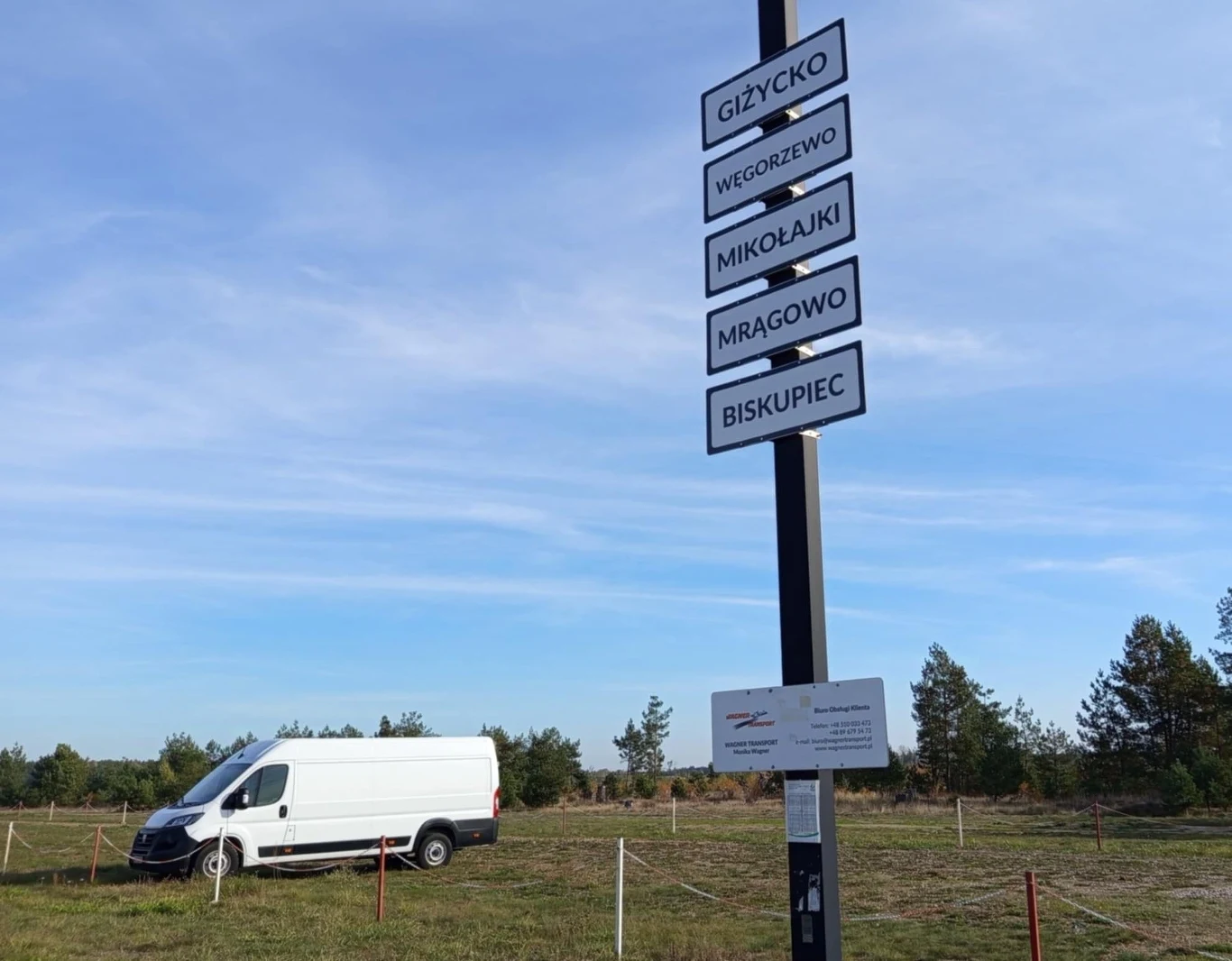 Proteza dworca autobusowego przy olsztyńskim lotnisku Proteza dworca autobusowego przy olsztyńskim lotnisku