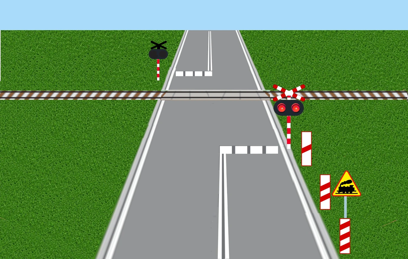 Przejazd kolejowo-drogowy kategorii C Przejazd kolejowo-drogowy kategorii C