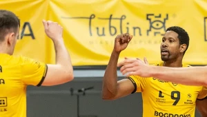 Wilfredo Leon z miejsca stał się liderem Bogdanki LUK Lublin