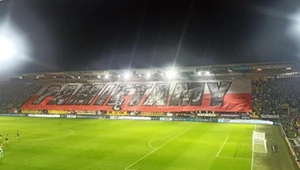 Oprawa kibiców NAC Breda ku czci polskich żołnieży