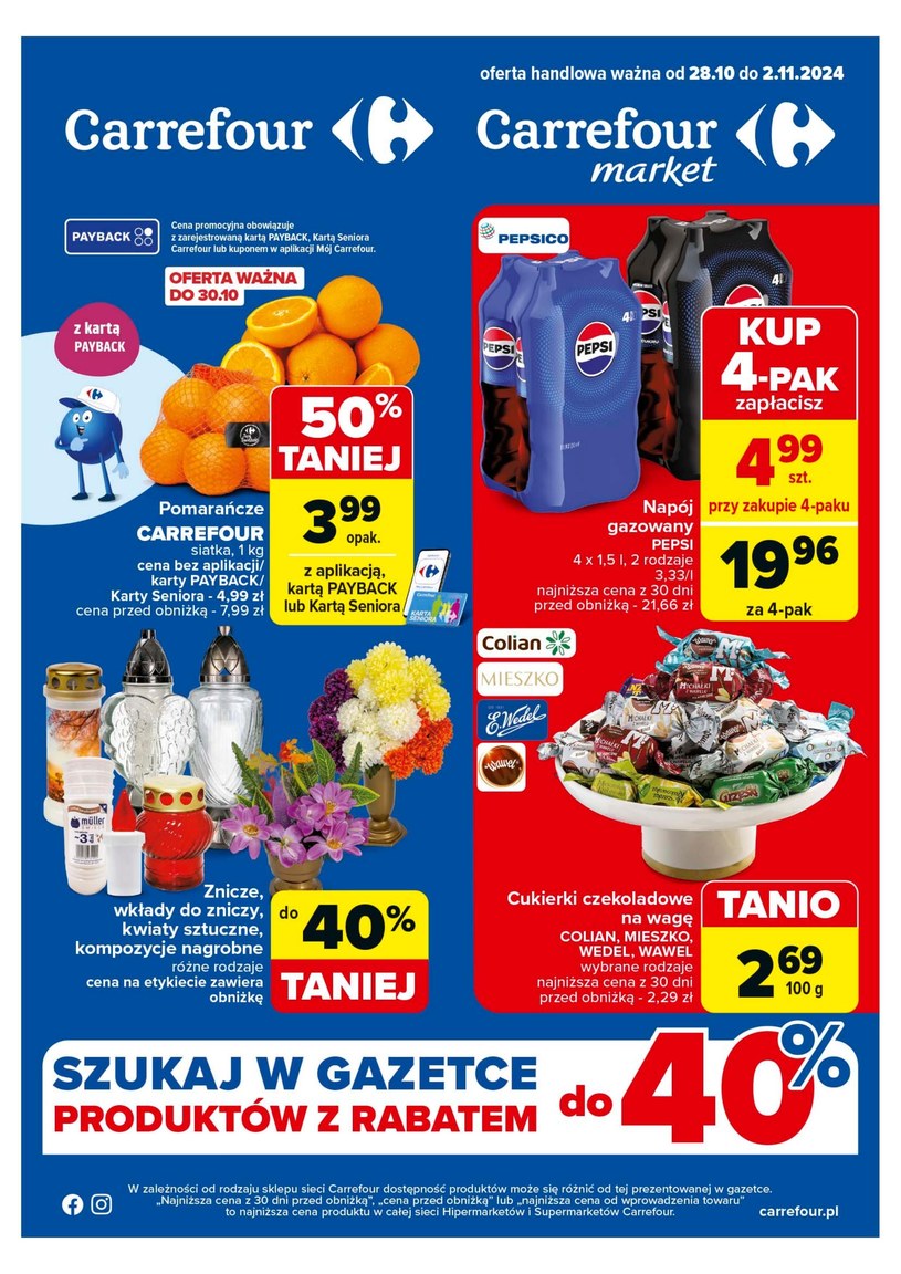 Gazetka: Jesienne rabaty na start - Carrefour - strona 1