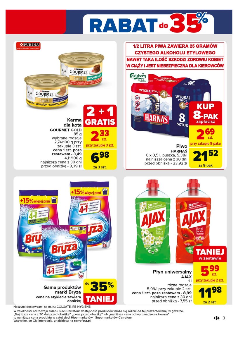 Gazetka: Jesienne rabaty na start - Carrefour - strona 3