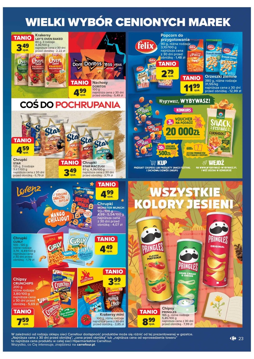 Gazetka: Wielki wybór cenionych marek - Carrefour - strona 23