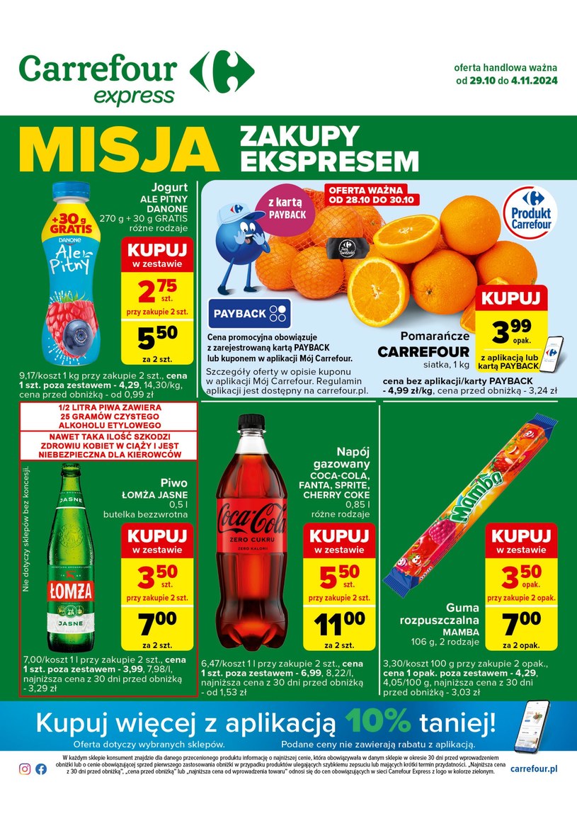 Gazetka promocyjna Carrefour Express - ważna od 29. 10. 2024 do 04. 11. 2024