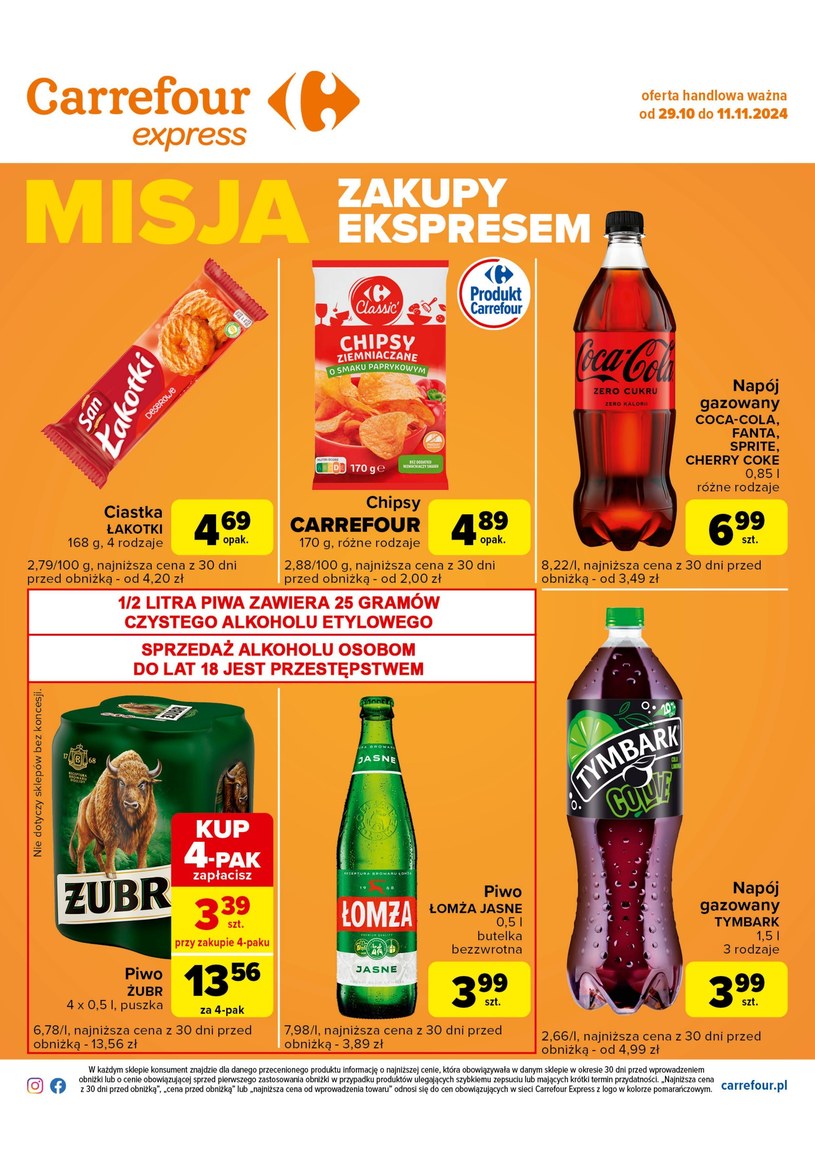 Gazetka: Oferta handlowa Carrefour Express - strona 1