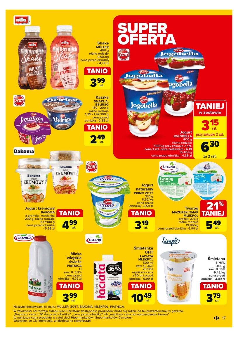 Gazetka: Najlepsze oferty sezonu - Carrefour Market - strona 17