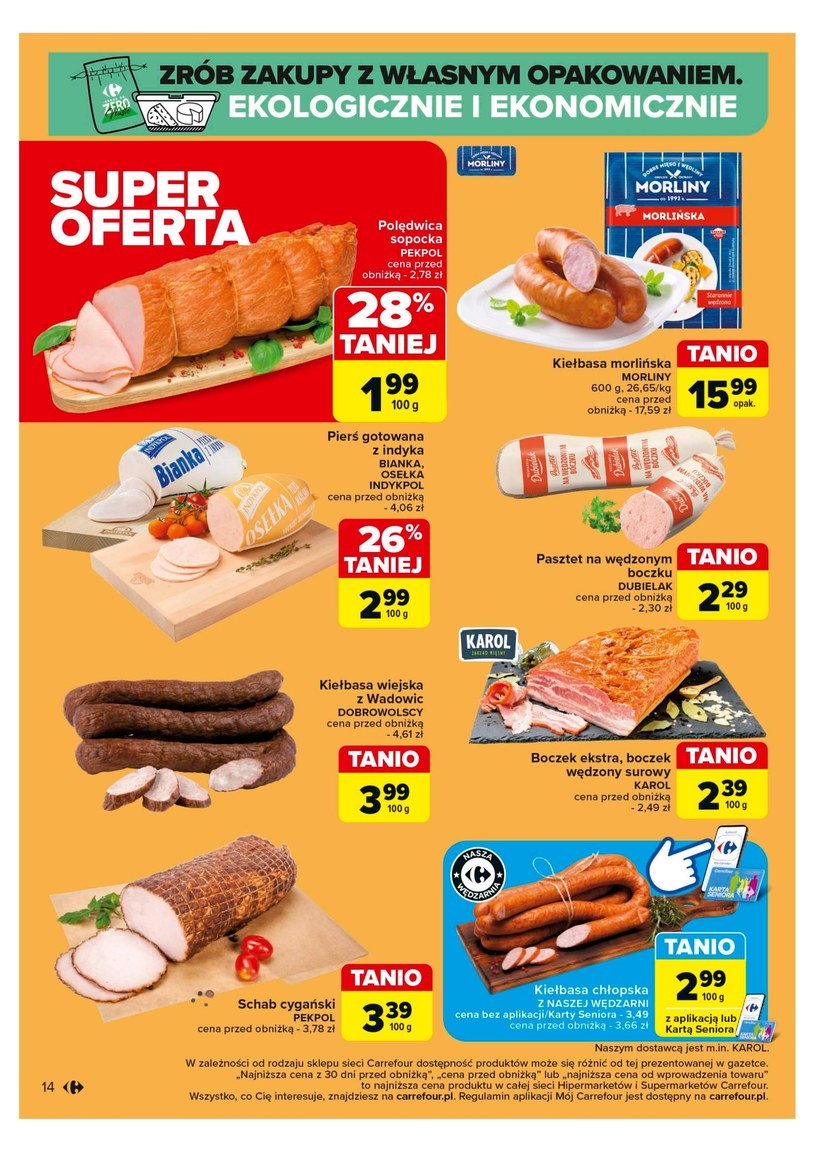 Gazetka: Najlepsze oferty sezonu - Carrefour Market - strona 14