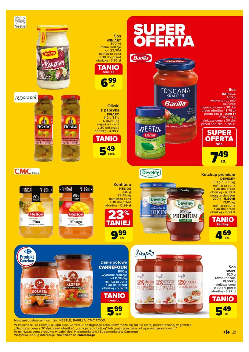 Gazetka: Najlepsze oferty sezonu - Carrefour Market - strona 21