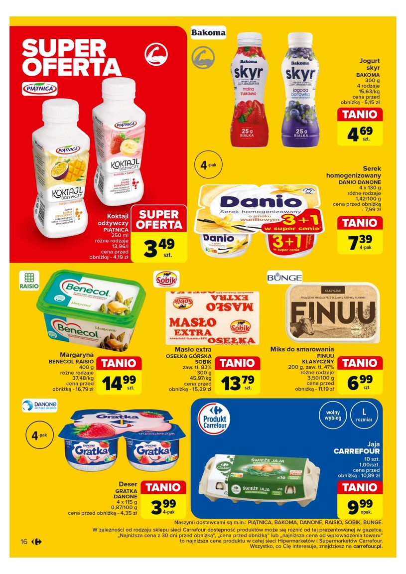 Gazetka: Najlepsze oferty sezonu - Carrefour Market - strona 16