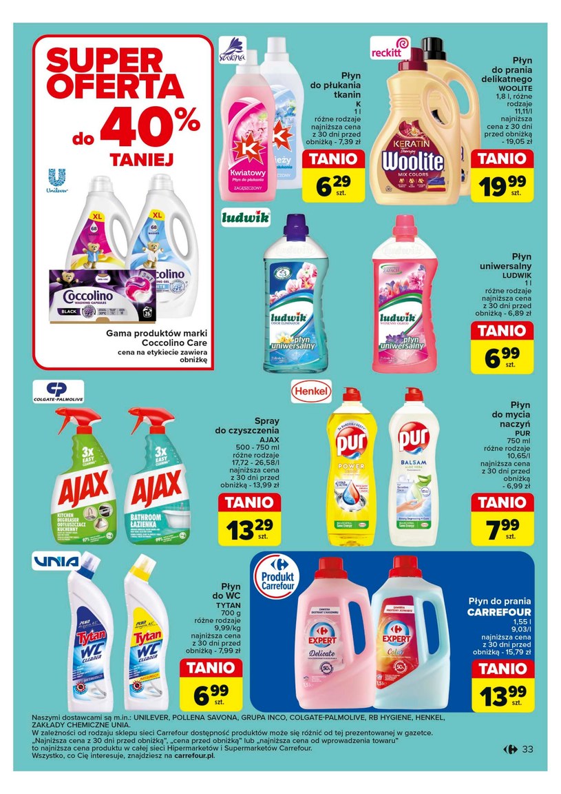 Gazetka: Najlepsze oferty sezonu - Carrefour Market - strona 33