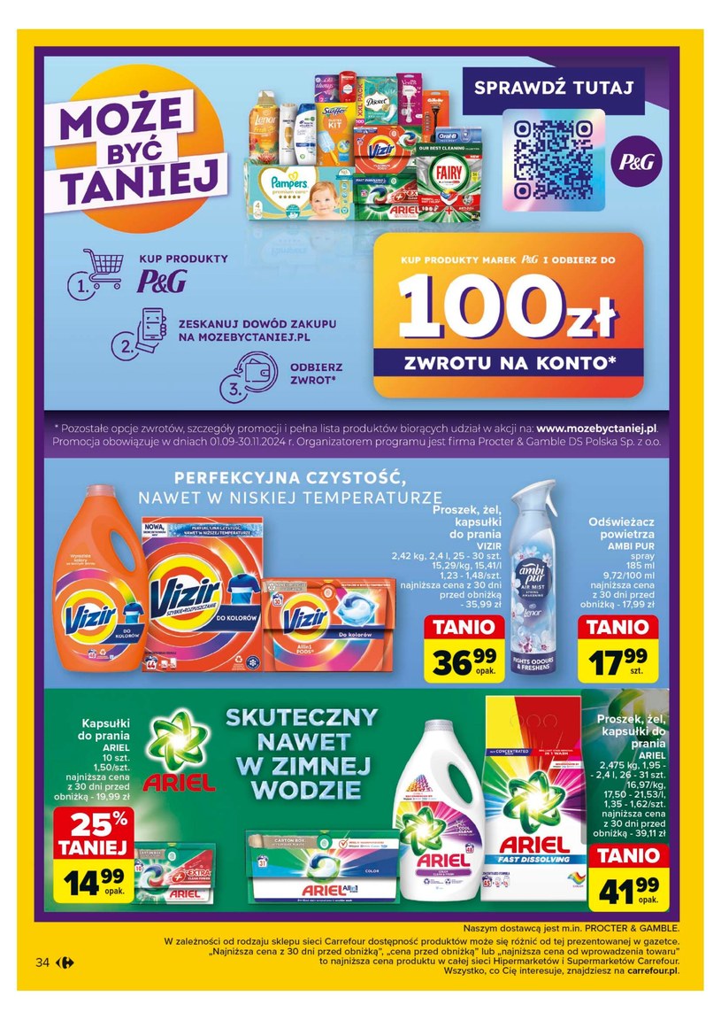 Gazetka: Najlepsze oferty sezonu - Carrefour Market - strona 34