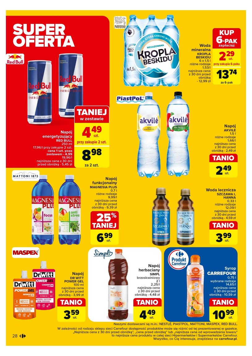 Gazetka: Najlepsze oferty sezonu - Carrefour Market - strona 28