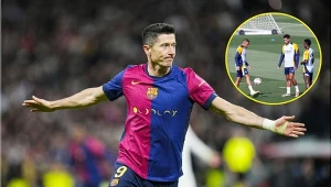 Robert Lewandowski i wielka trójka Realu Madryt