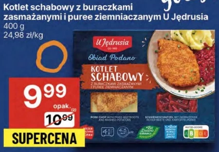 Kotlet schabowy U Jędrusia