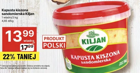 Kapusta kiszona Kiljan