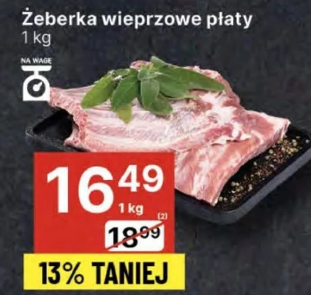 Żeberka wieprzowe