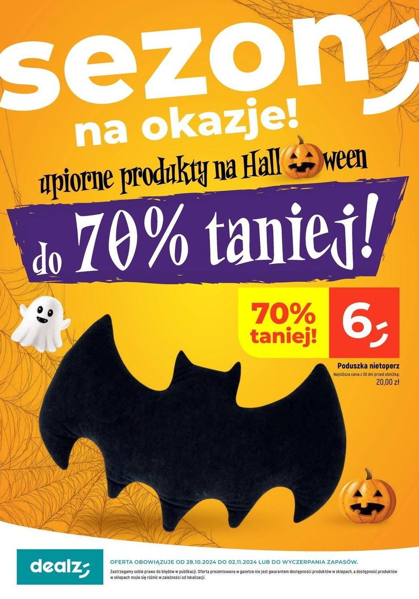 Gazetka promocyjna Dealz - ważna od 28. 10. 2024 do 02. 11. 2024