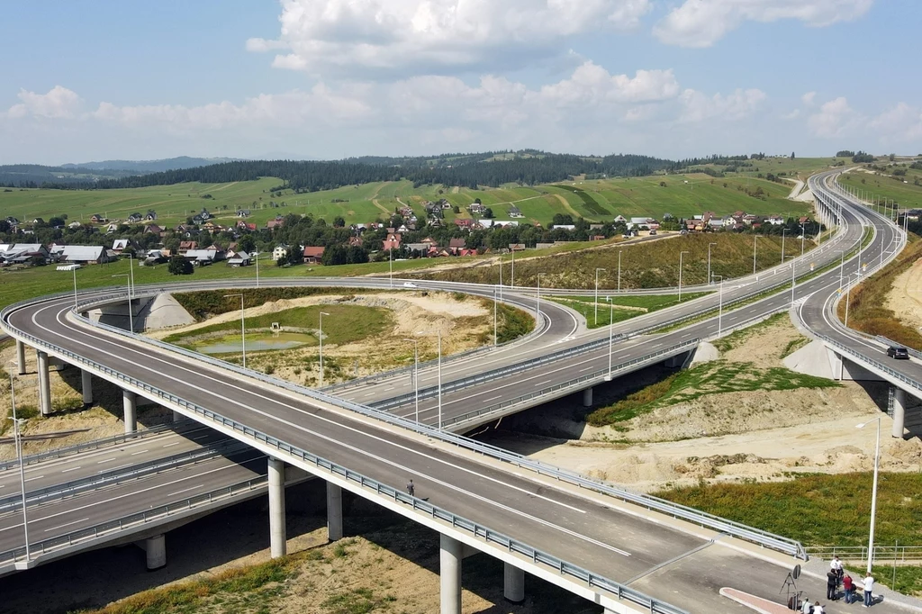 Nowy odcinek zakopianki do Nowego Targu spowodował korki w samym mieście