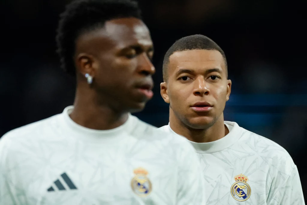 Vinicius Junior i Kylian Mbappe Vinicius Junior i Kylian Mbappe
