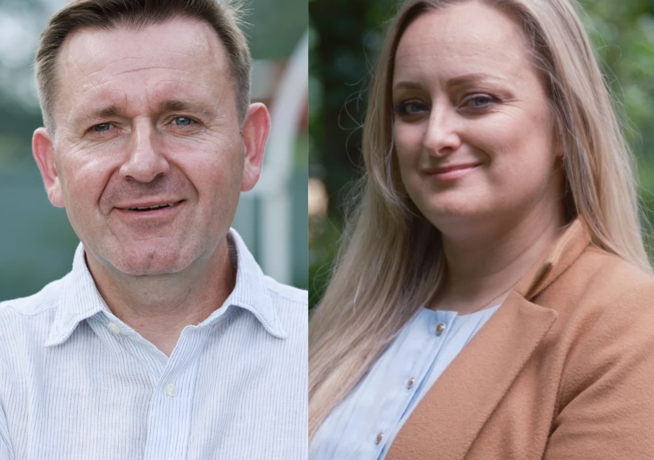 Sebastian z "Rolnik szuka żony" 11 i jego kandydatka Patrycja Sebastian z "Rolnik szuka żony" 11 i jego kandydatka Patrycja