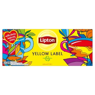 Lipton Yellow Label Herbata 25 torebek - 3