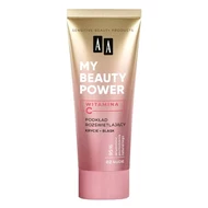 AA My Beauty Power rozświetlający podkład nr 02 Nude 30 ml