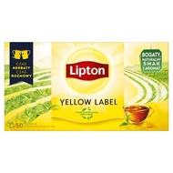 Lipton Yellow Label Herbata czarna 100 g (50 torebek)