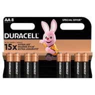 Duracell AA LR6/MN1500 1.5 V/B Baterie alkaliczne 8 sztuk